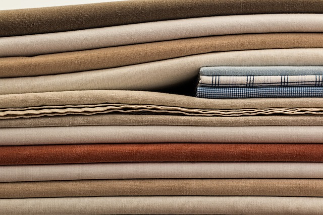 textil ve skříni